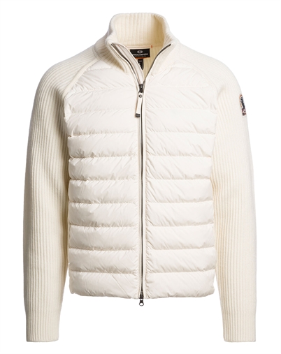 Parajumpers - Olmo Hybrid Cardigan Jacke - Warm Ivory